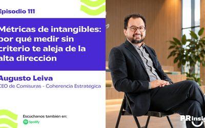 EP 111 | Métricas de intangibles: por qué medir sin criterio te aleja de la alta dirección, con Augusto Leiva